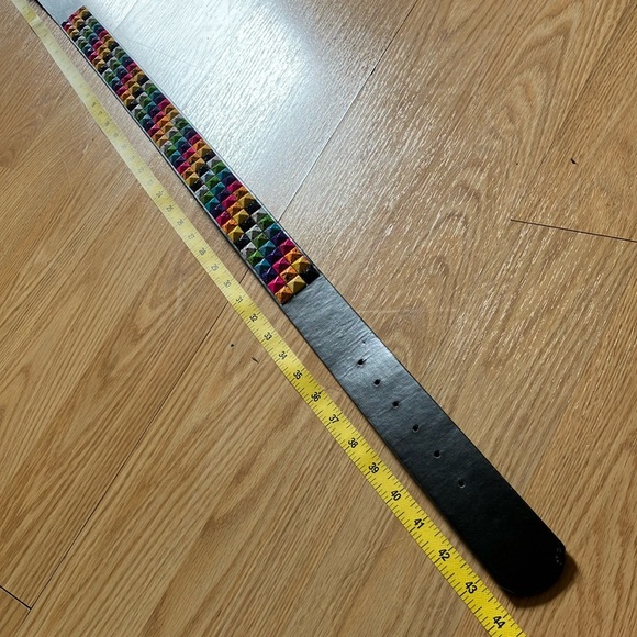 Source Unknown Black and Red Belt with Distinctive Design main image 5